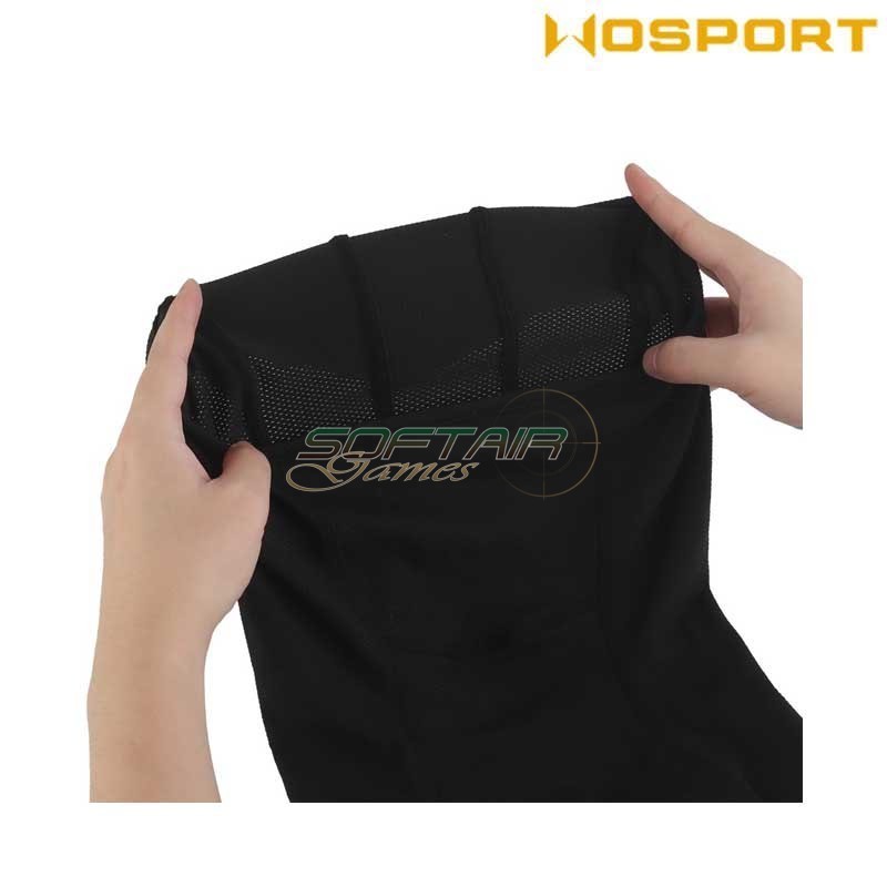 Tactical Breathable Balaclava Black Wosport (Wo-Ma208b)