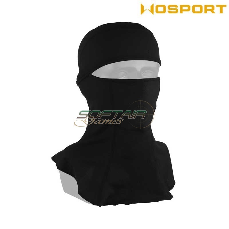 Tactical Breathable Balaclava Black Wosport (Wo-Ma208b)