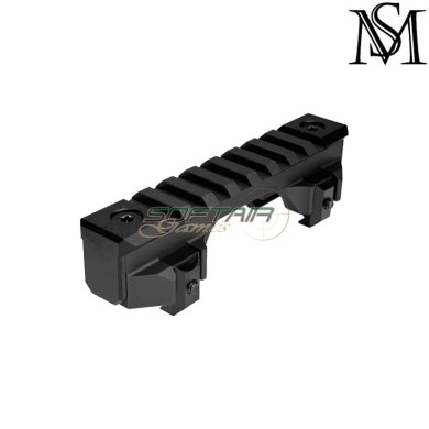 OMM PIC Mount ID Style BLACK for Picatinny Mil-Sim (MS-028-BK)