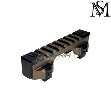 OMM PIC Mount ID Style DARK EARTH per Picatinny Mil-Sim (MS-028-DE)