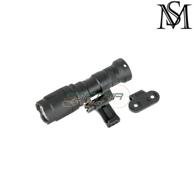 Torcia M340A SF Scout Light Pro two control kit BLACK Mil-Sim (MS-4051-BK)