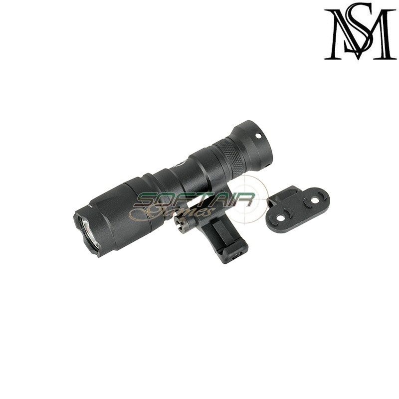 Torcia M340A SF Scout Light Pro two control kit BLACK Mil-Sim (MS-4051-BK)