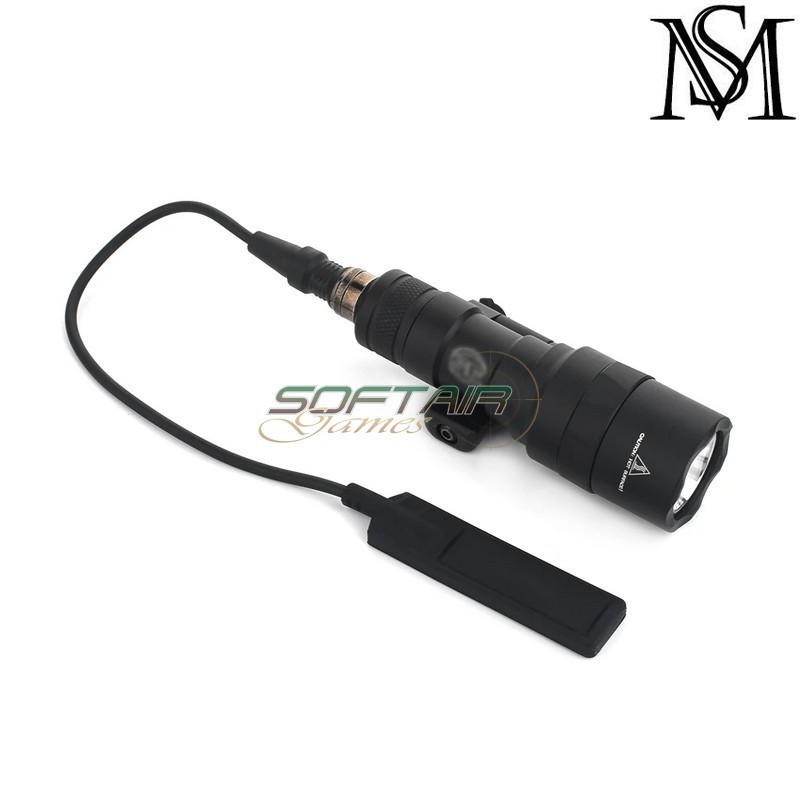 Torcia M340C SF Scout Light Pro two control kit BLACK Mil-Sim (MS-4053-BK)