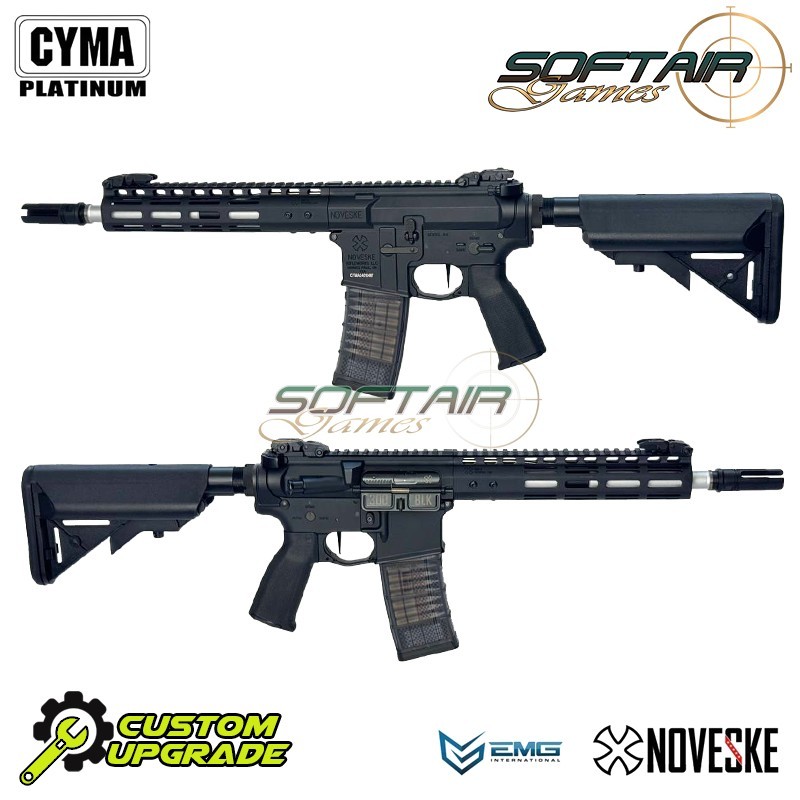 Fucile Elettrico CUSTOM 25bb/s Noveske 10.5" Gen III Shorty EMG by CYMA Platinum (sgw-N4-10-bk)