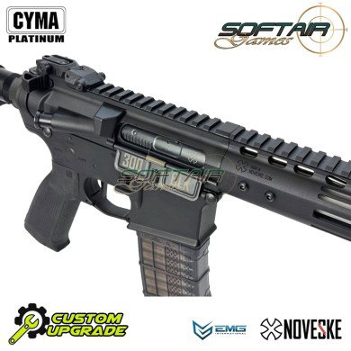 Electric rifle CUSTOM 25bb/s Noveske 10.5" Gen III Shorty EMG by CYMA Platinum (sgw-N4-10-bk)