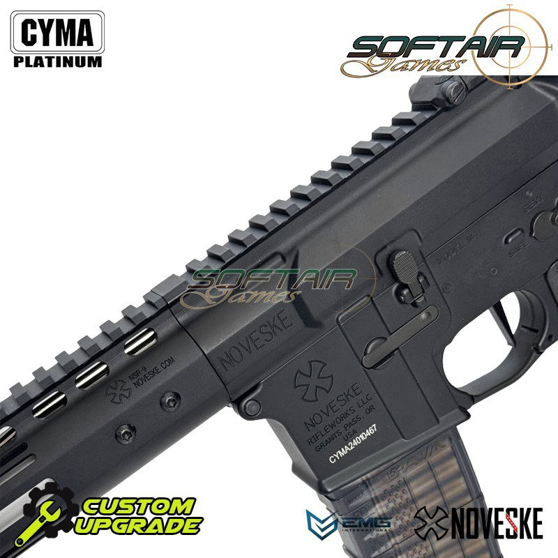 Fucile Elettrico CUSTOM 25bb/s Noveske 10.5" Gen III Shorty EMG by CYMA Platinum (sgw-N4-10-bk)