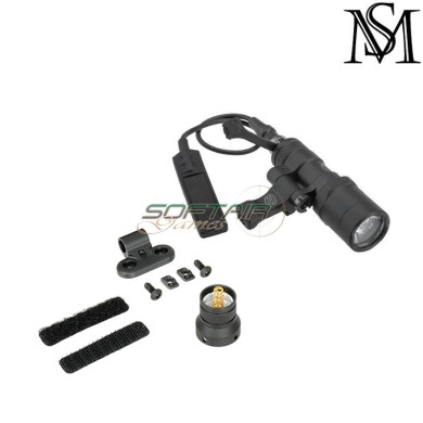 Flashlight M340B SF Scout Light Pro two control kit BLACK Mil-Sim (MS-4055-BK)