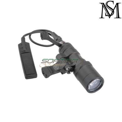 Torcia M340B SF Scout Light Pro two control kit BLACK Mil-Sim (MS-4055-BK)