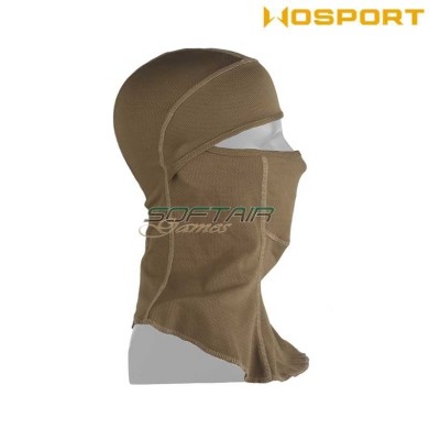 Passamontagna Tattico Traspirante Tan Wosport  (Wo-Ma208t)