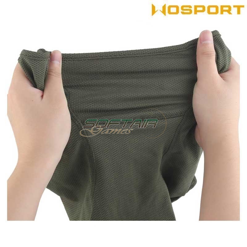 Passamontagna Tattico Traspirante Olive Drab Wosport  (Wo-Ma208v)