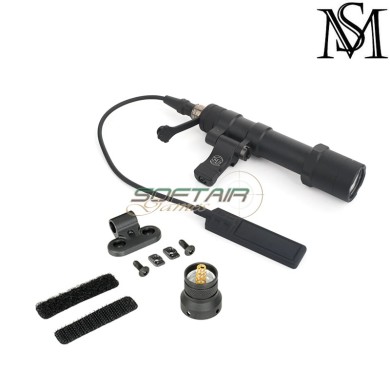 Flashlight M640B SF Scout Light Pro two control kit BLACK Mil-Sim (MS-4056-BK)