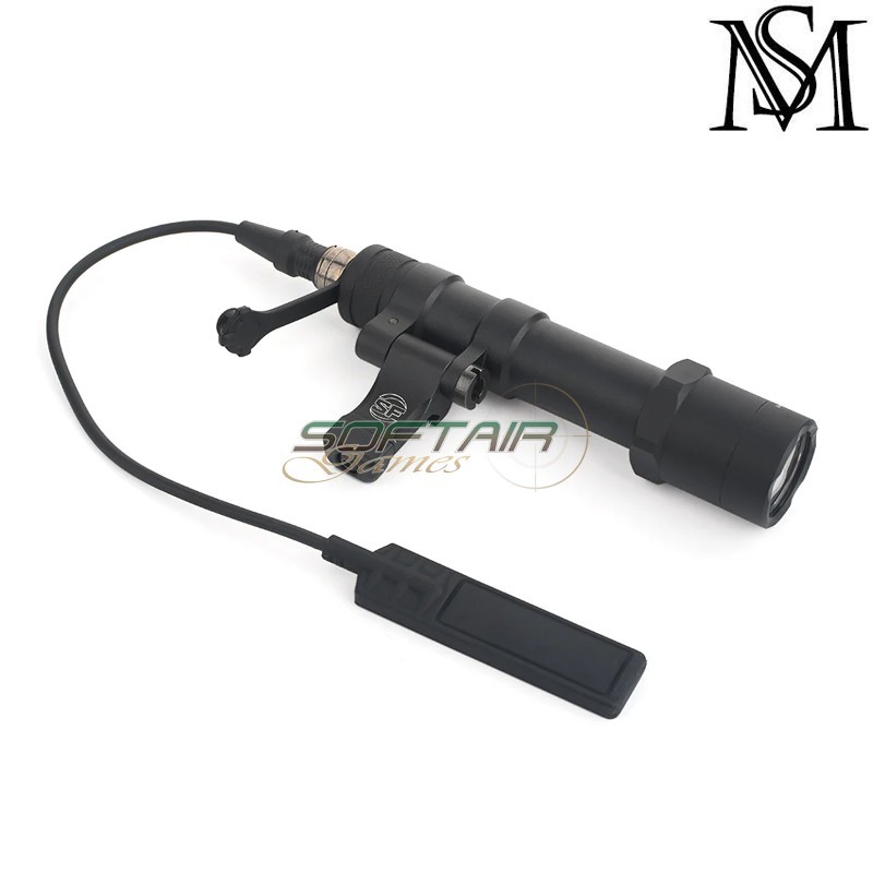 Flashlight M640B SF Scout Light Pro two control kit BLACK Mil-Sim (MS-4056-BK)