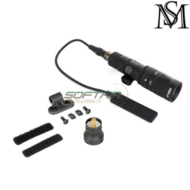 Flashlight M340W SF Scout Light Pro Strobe two control kit BLACK Mil-Sim (MS-4057-BK)