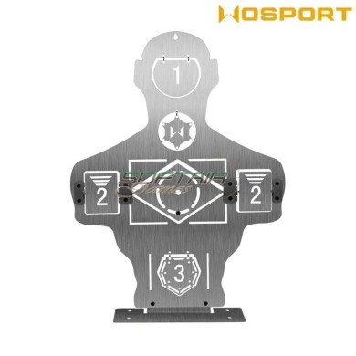 Half Body Metal Target Wosport  (wo-tg37)