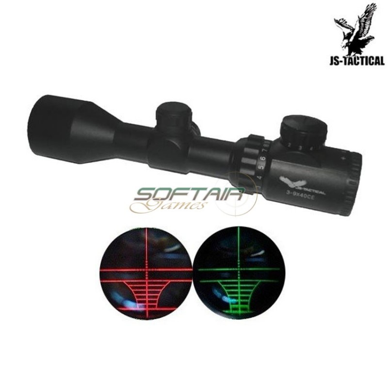 Scope 3-9x40ce Illuminated Js-tactical (js-3-9x40ce)