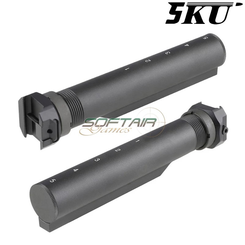 Tubo calcio in Alluminio con adattatore Picatinny 5KU (5KU-320)