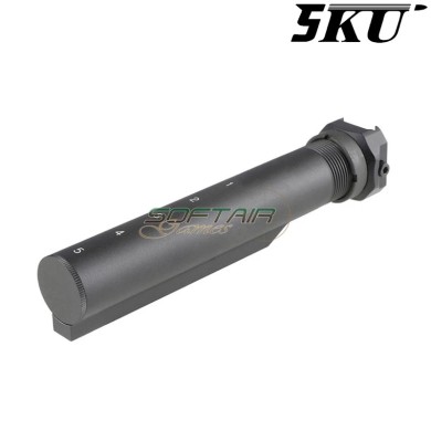 Tubo calcio in Alluminio con adattatore Picatinny 5KU (5KU-320)