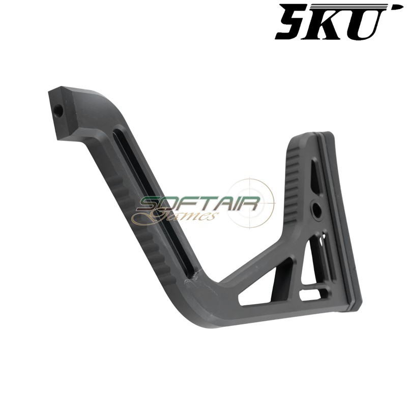Folding Stock MCX/MPX Style with Picatinny 20mm adapter 5KU (5KU-342-BK)