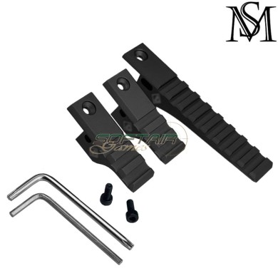 OMM PIC Mount ID Style BLACK per Picatinny Mil-Sim (MS-028-BK)
