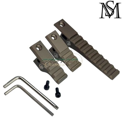 OMM PIC Mount ID Style DARK EARTH for Picatinny Mil-Sim (MS-028-DE)