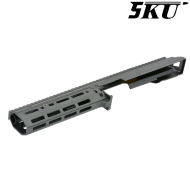Handguard Set MK3 Monolithic BLACK for AK Cyma 5KU (5KU-368-BK)
