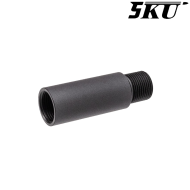 Outer Barrel Extension 1.5" for 14mm CCW 5KU (5KU-377)