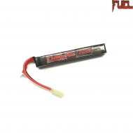 Lipo battery tamiya 7.4x1500 25c stick type fuel rc (fl-7.4x1500)
