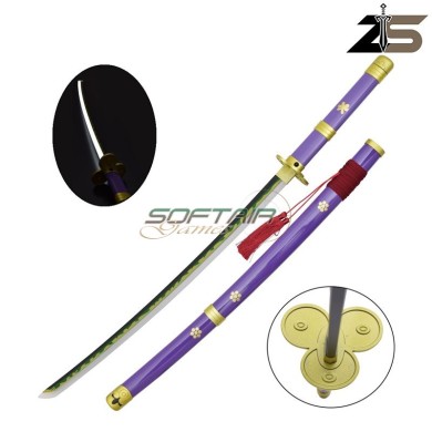 Katana Ornamentale con ILLUMINAZIONE LED versione bamboo (zs661vgdwd-ls)