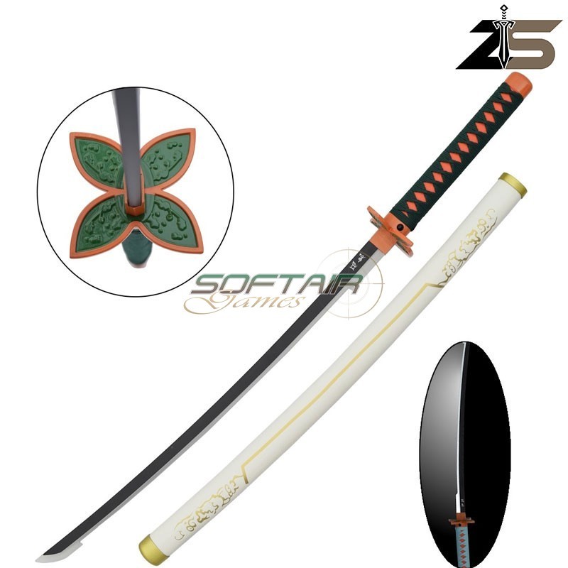 Katana Ornamentale Con ILLUMINAZIONE LED versione Bamboo (zs658wgdwd-ls)