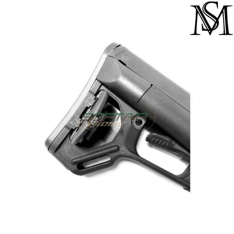 Calcio Carbine style Black per M4 Mil-Sim Series (MS-169-BK)