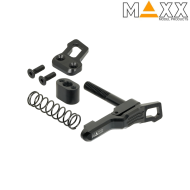 Sgancio caricatore M4 MTW Black STYLE B CNC Aluminum advanced Maxx Model (mx-mar010sbb)