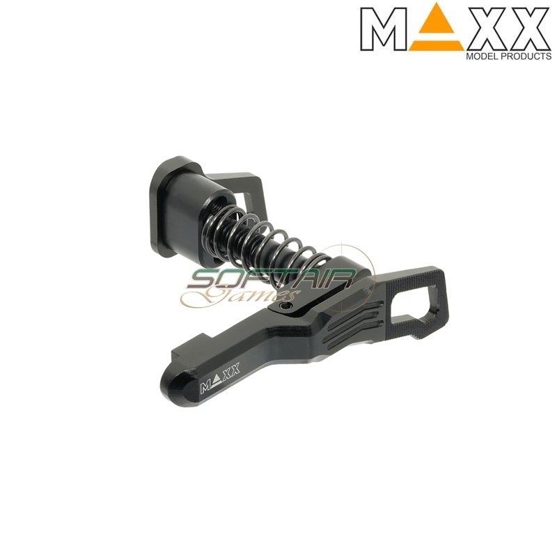 Sgancio caricatore M4 MTW Black STYLE B CNC Aluminum advanced Maxx Model (mx-mar010sbb)