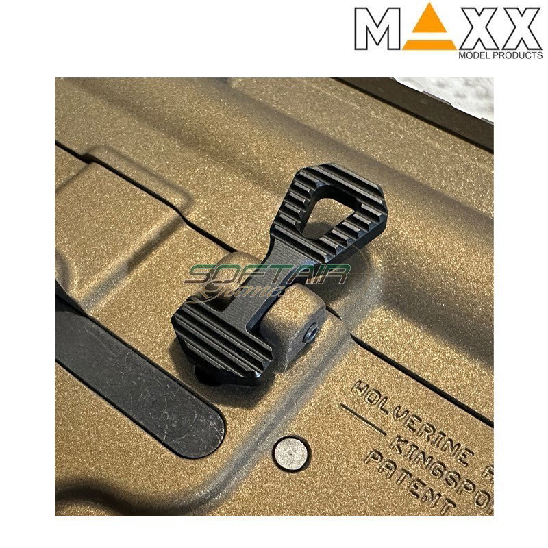 CNC Aluminum Enhanced Bolt Catch Style A per MTW Maxx Model (mx-boc010aw)
