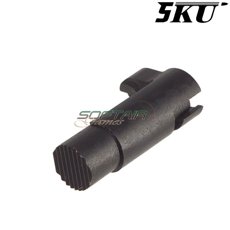 STEEL Magazine Release TYPE 1 For Marui M1911 GBB Pistol 5KU BLACK (5KU-GB-508-BK)