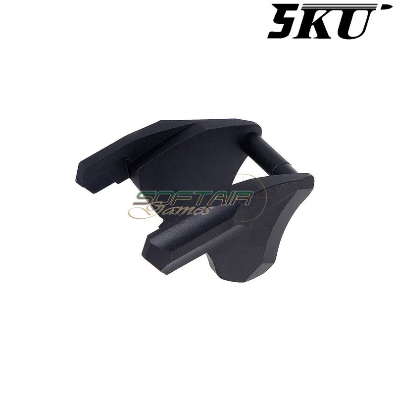 Aluminum Thumb Safety-Ambi for Marui Hi-Capa GBB Airsoft 5KU ( 5KU-GB-580 )