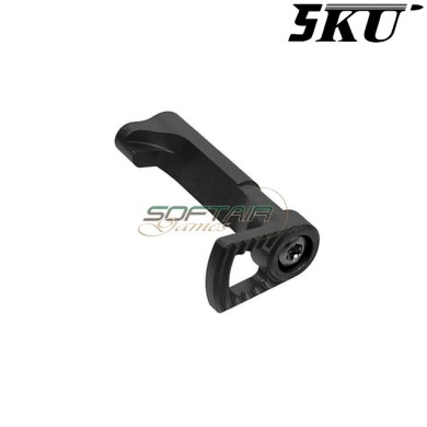 Aluminium IPSC Magazine Catch Type 2 For Tokyo Marui HI CAPA GBB Series BLK 5KU (5KU-GB-515-BK)
