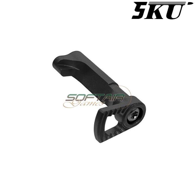 Sgancio Caricatore in Alluminio IPSC Tipo 2 per serie Tokyo Marui HI-CAPA GBB Nero 5KU (GB-515-BK)