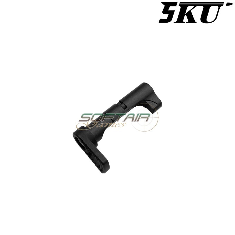 Aluminium IPSC Magazine Catch Type 2 For Tokyo Marui HI CAPA GBB Series BLK 5KU (5KU-GB-515-BK)