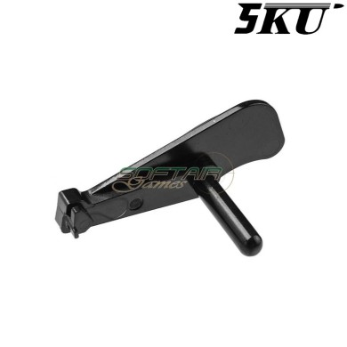 Leva Hold Open NERO con Poggiadito 5KU (GB-524-BK)