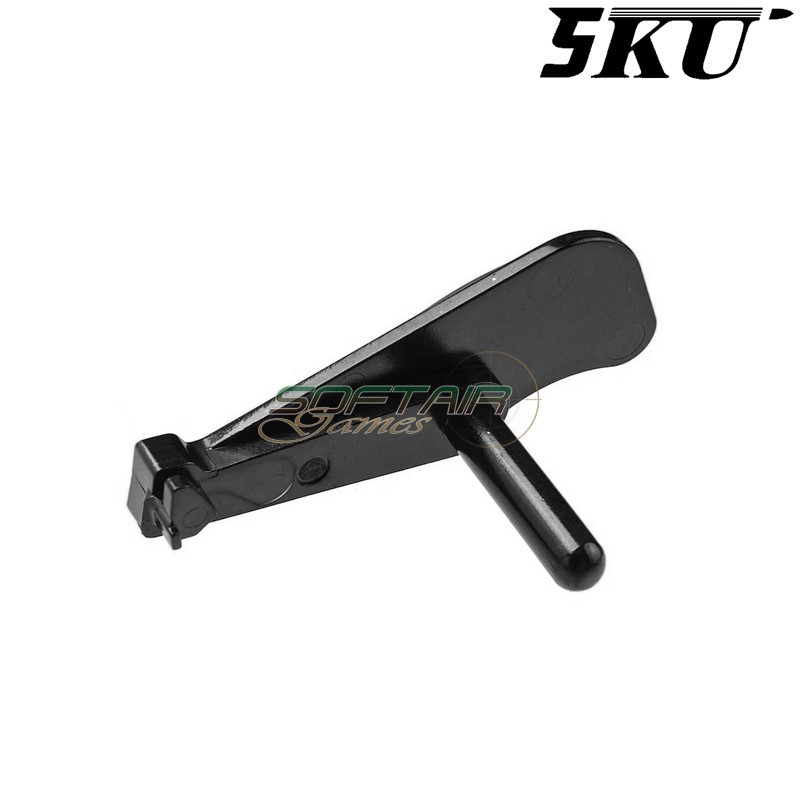 Leva Hold Open NERO con Poggiadito 5KU (GB-524-BK)