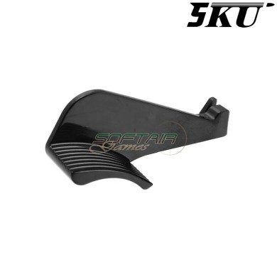 Leva Hold Open NERO con Poggiadito 5KU (GB-524-BK)