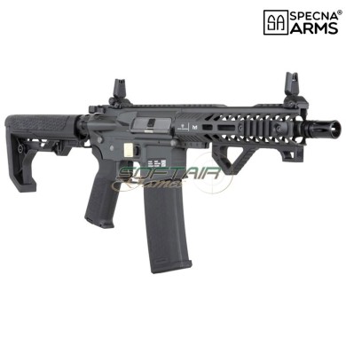 Fucile Elettrico RRA SA-P17 Prime Light Ops Stock Aster II ETU Nero Specna Arms (spe-01-043636)