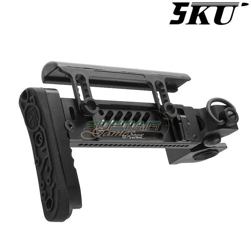PT-5 ZENITCO Stock for Marui AKM GBB 5KU (5KU-GBTMAK-004-BK)