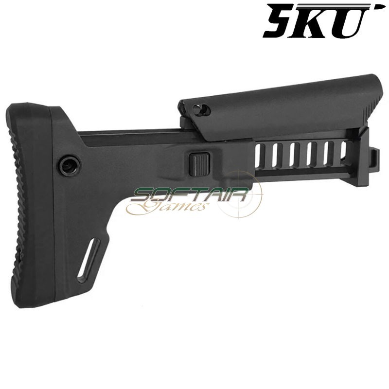 Calcio pieghevole ACR style per fucile elettrico AK Nero 5KU (5KU-369-BK)