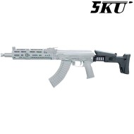 Folding Stock ACR style for Elettric Rifle AK Black 5KU (5KU-369-BK)