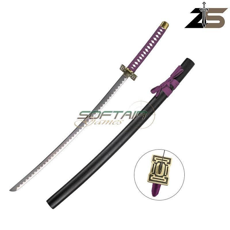 Katana Ornamentale con lama in acciaio Sakanade Hirako Shinji ZSwords (zs576)