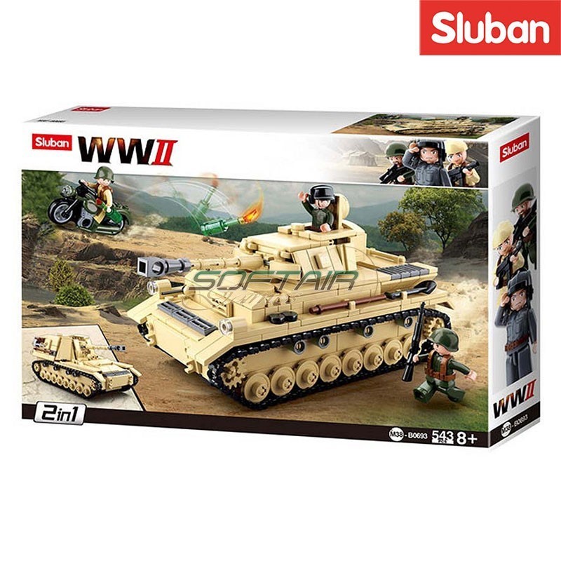 Carro Armato Tedesco Grande Sluban (M38-B0693)