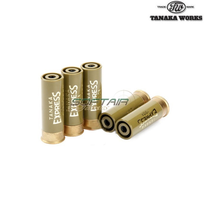 Cartucce Set 5pz Gas M1897 Tanaka (ta-s1897riot) 