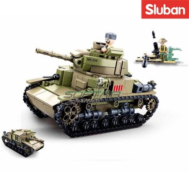 Medium Italian Tank 2in1 Sluban (M38-B0711)