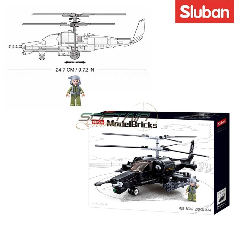 Attack Helicopter Sluban (M38-B0752)